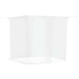Vidaxx hängendes Moskitonetz 156 Mesh 220x150x180 cm weiß