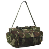 VidaXL Angeltasche wasserdicht Camouflage Oxford-Stoff grün
