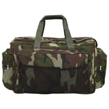VidaXL Angeltasche wasserdicht Camouflage Oxford-Stoff grün