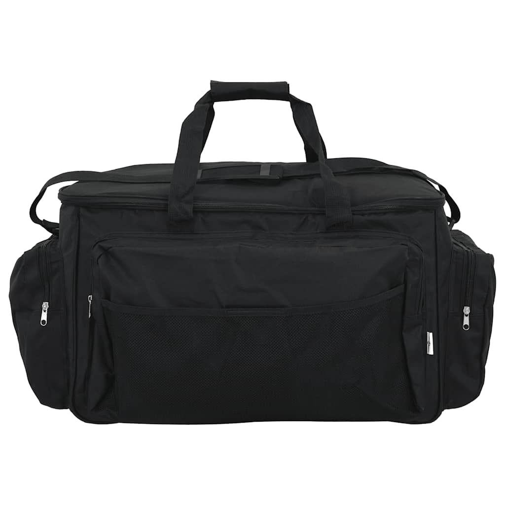 VidaXL Angeltasche wasserdichtes Oxford-Gewebe schwarz