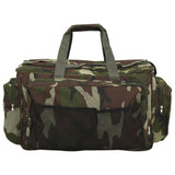 VidaXL Angeltasche wasserdicht Camouflage Oxford-Stoff grün