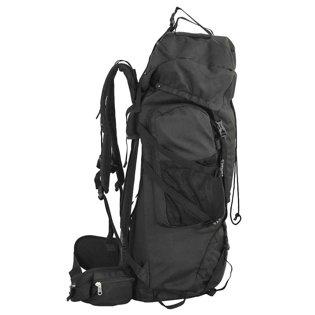 VidaXL Wanderrucksack 100 l Oxford-Stoff schwarz