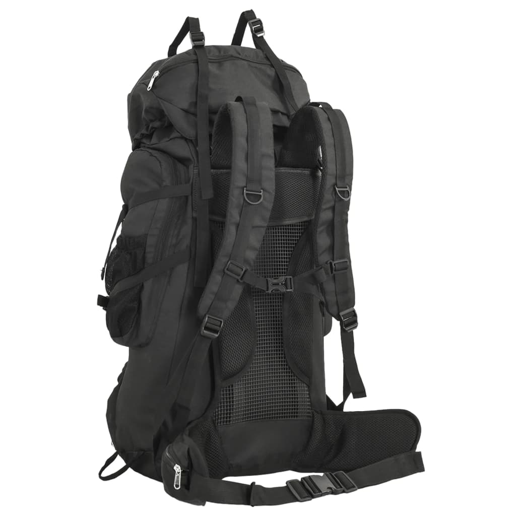 VidaXL Wanderrucksack 100 l Oxford-Stoff schwarz
