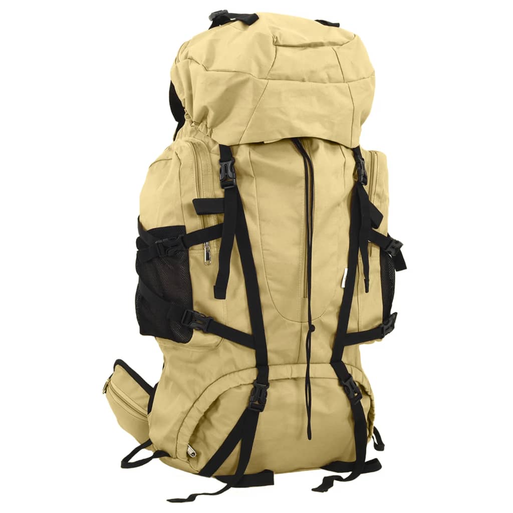 Vidaxl Wanderrucksack 100 l Oxford-Stoff khakifarben