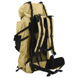 Vidaxl Wanderrucksack 100 l Oxford-Stoff khakifarben