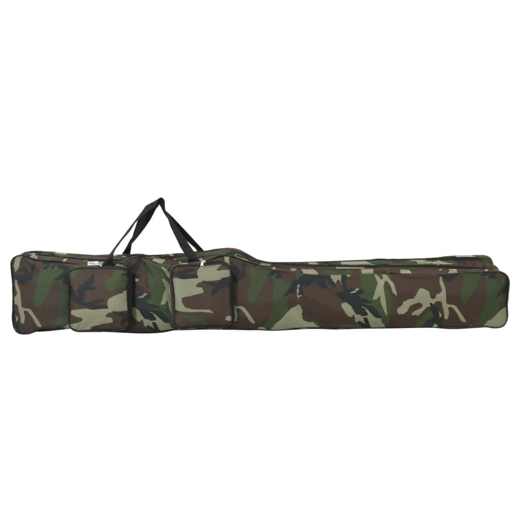 Vidaxl Hengeltas 150 cm Camouflage Oxford tissu vert