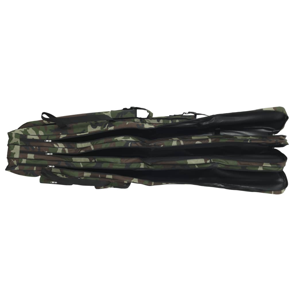 Vidaxx Angelrutentasche 160 cm Camouflage Oxford-Stoff grün