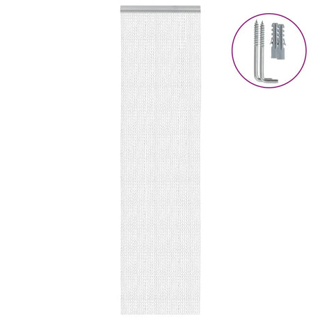 Vidaxx Fliegenvorhangketten 56x186 cm Aluminium