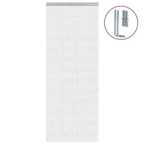 Vidaxx Fliegenvorhangketten 80x212 cm Aluminium