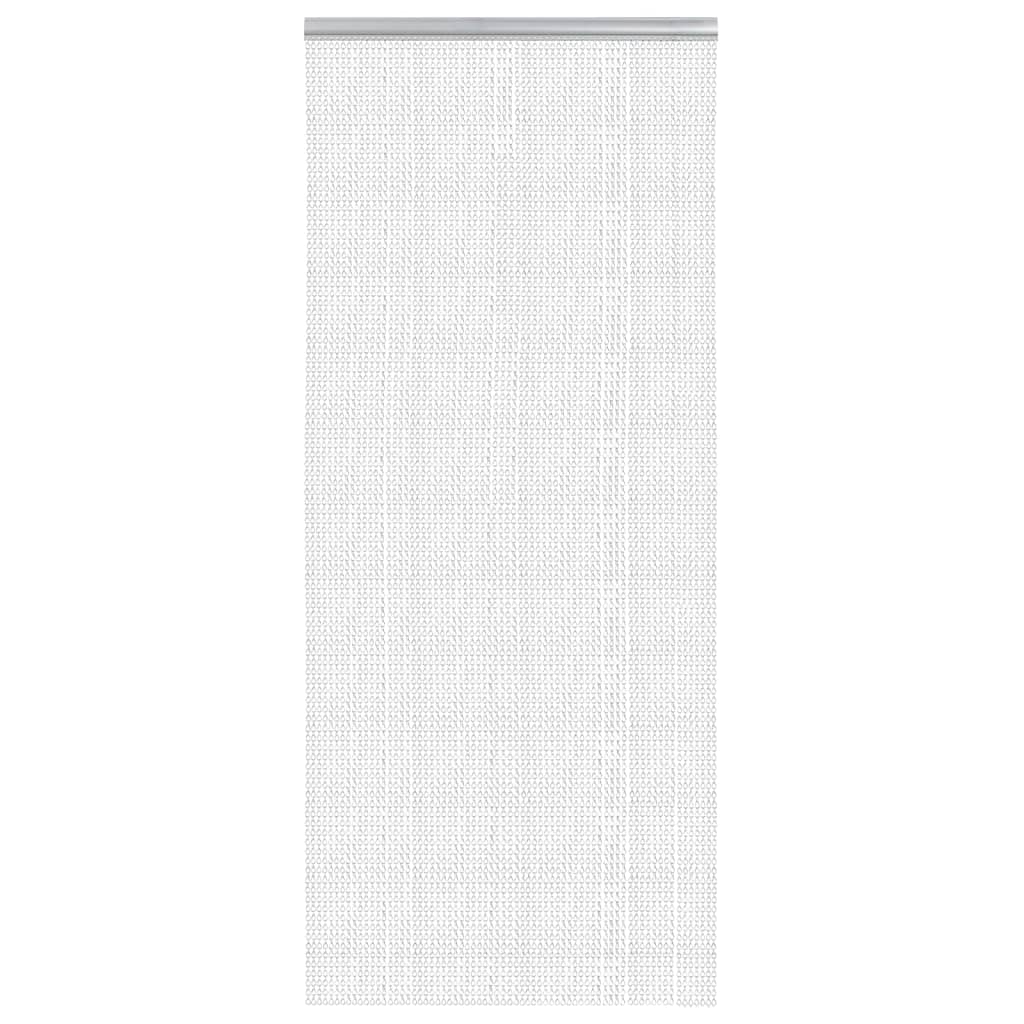 Vidaxx Fliegenvorhangketten 90x220 cm Aluminium