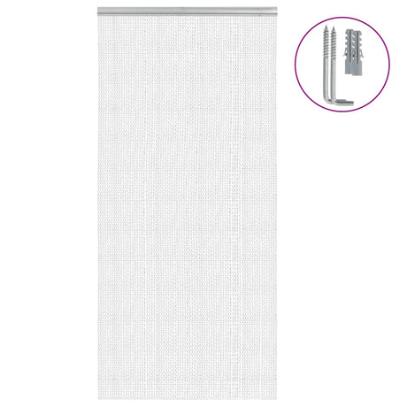 Vidaxx Fliegenvorhangketten 100x212 cm Aluminium