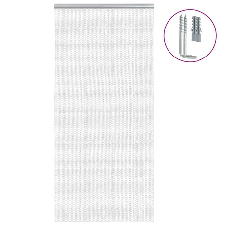 Vidaxx Fliegenvorhangketten 100x226 cm Aluminium
