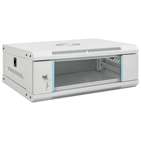 Vidaxxl Netzwerkschrank Wandmontage 4h 19 IP20 53x40x21 cm