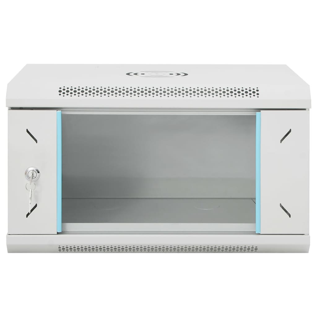 Vidaxxl Netzwerkschrank Wandmontage 6h 19 IP20 53x40x30 cm