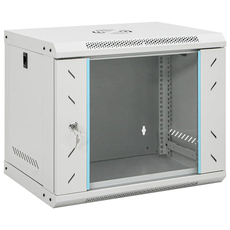 Vidaxx Netzwerkschrank Wandmontage 9h 19 IP20 53x40x45 cm