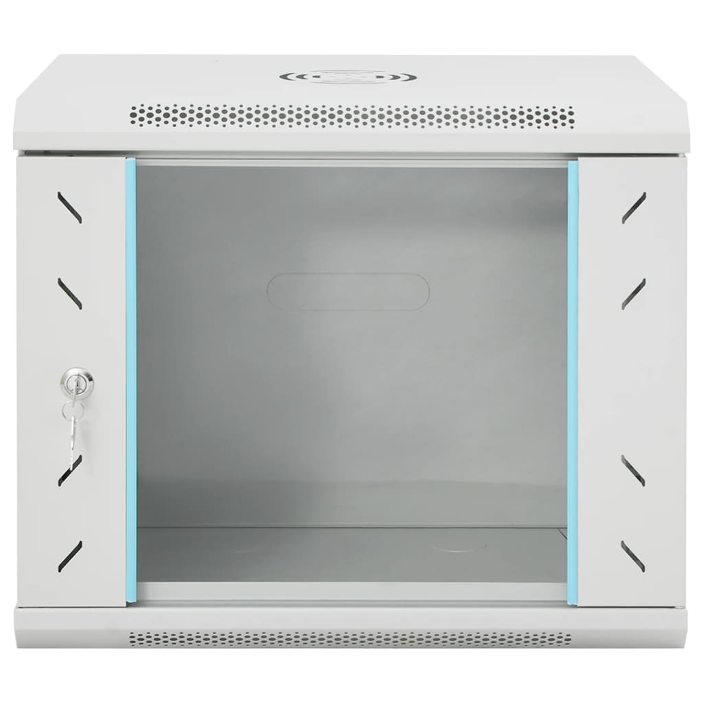 Vidaxx Netzwerkschrank Wandmontage 9h 19 IP20 53x40x45 cm