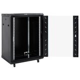 Vidaxl Network cabinet with rotary wheels 15h Ip20 19 53x40x80 cm