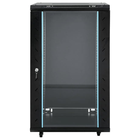 Vidaxxl Netzwerkschrank mit Drehrädern 18h 19 ip20 60x60x100 cm