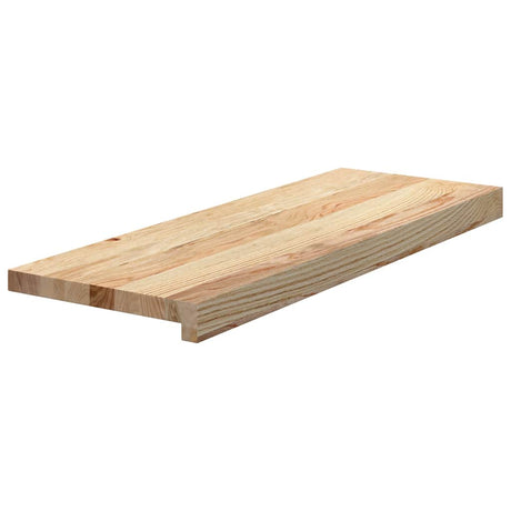 Vidaxx Treppenstufen 4 Stück 70x30x2 cm unbehandelte massive Eiche