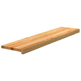 VidaXL Treppenstufen 4 Stk. 110x25x2 cm massive Eiche hellbraun