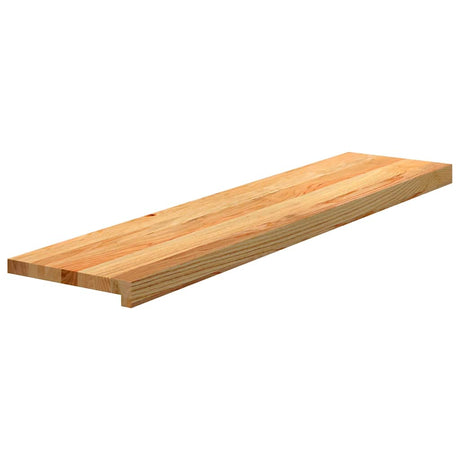 Vidaxx Treppenstufen 4 Stk. 110x30x2 cm Eiche massiv hellbraun