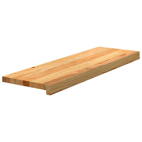 VidaXL Treppenstufen 8 Stk. 80x25x2 cm massive Eiche hellbraun