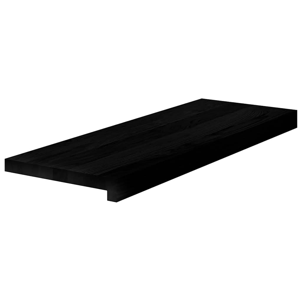 Vidaxx Treppenstufen 4 Stk. 70x25x2 cm massive Eiche dunkelbraun