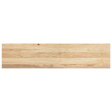 Vidaxl traptreden 2 st 110x25x2 cm onbehandeld massief eikenhout