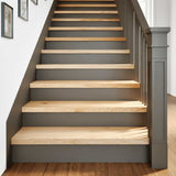 VidaXL steps 2 st 100x30x2 cm Untreated solid oak