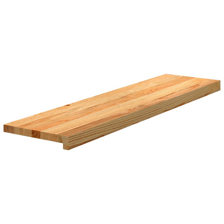 Vidaxx Treppenstufen 2 Stk. 100x30x2 cm Eiche massiv hellbraun