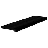 Vidaxx Treppenstufen 2 Stk. 90x25x2 cm massive Eiche dunkelbraun