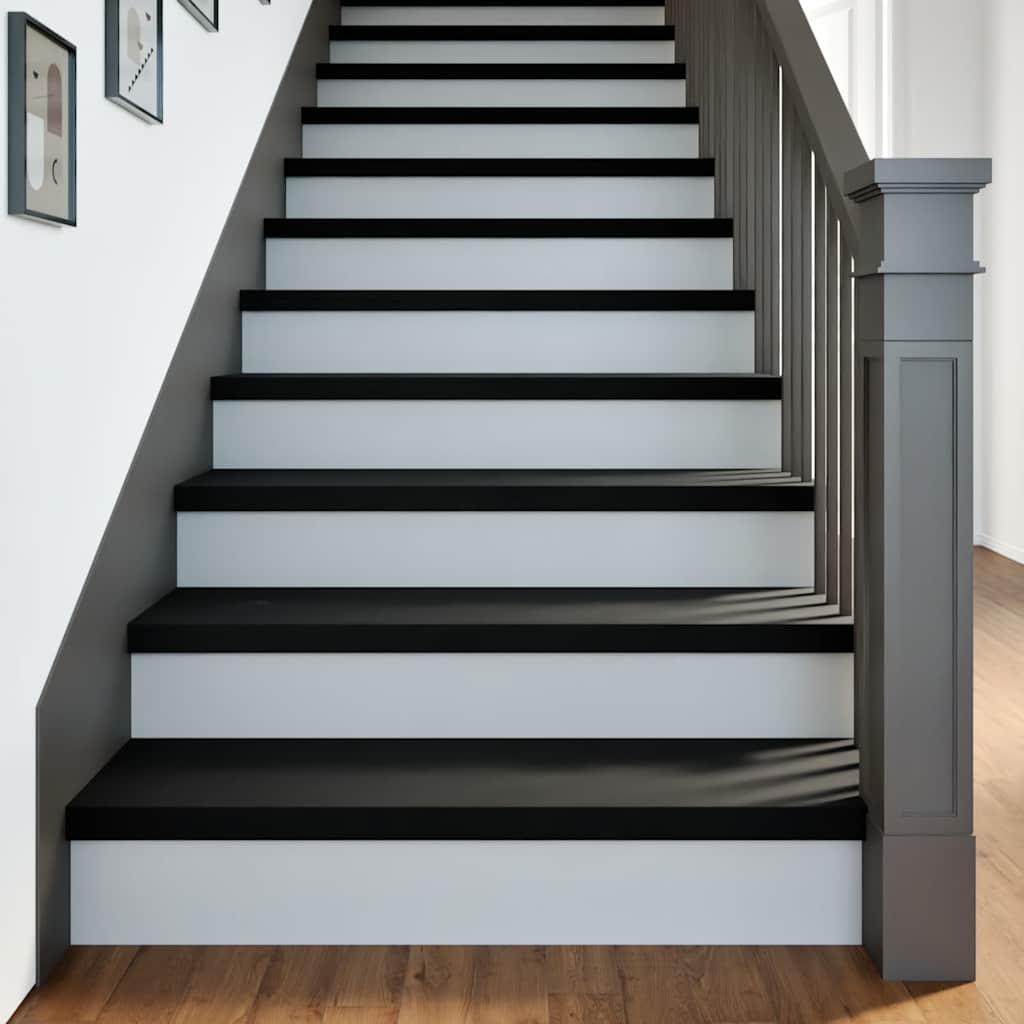 Vidaxx Treppenstufen 2 Stk. 90x25x2 cm massive Eiche dunkelbraun