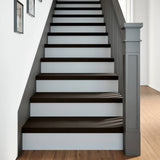 Vidaxx Treppenstufen 2 Stk. 70x30x2 cm massive Eiche dunkelbraun