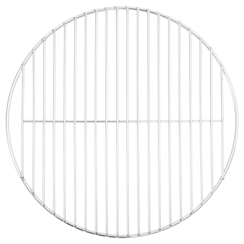 Vidaxl Gril Grille Round Ø40 cm 304 z nerezové oceli