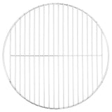 Vidaxl Barbecue Grille Round Ø40 cm 304 Rostfritt stål