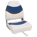 Vidaxx Bootssitz mit hoher Rückenlehne klappbar 44x38x55 cm