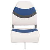 Vidaxx Bootssitz mit hoher Rückenlehne klappbar 44x38x55 cm