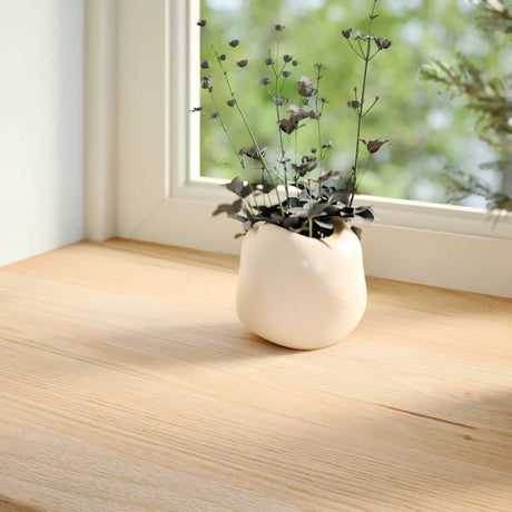 Vidaxx Fensterbänke 2 Stück unbehandelt 160x20x2 cm massive Eiche