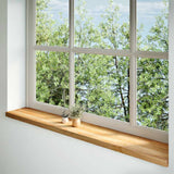 Vidaxx Fensterbänke 2 Stk. 160x25x2 cm Eiche massiv hellbraun