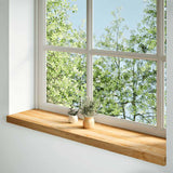 Vidaxl Window Sills 2 PCS 100x30x2 cm Solid eg lysebrun