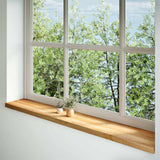 Vidaxx Fensterbänke 2 Stk. 160x30x2 cm Eiche massiv hellbraun