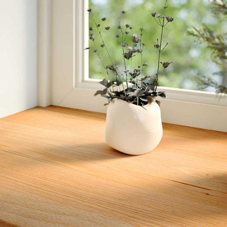 Vidaxx Fensterbänke 2 Stk. 140x40x2 cm Eiche massiv hellbraun