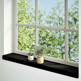 Vidaxl Window Sills 2 St 70x15x2 cm Solid Oakwout Dark Brown