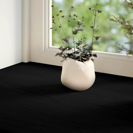 Vidaxx Fensterbänke 2 Stk. 110x20x2 cm Eiche massiv dunkelbraun