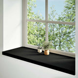 Vidaxx Fensterbänke 2 Stk. 110x40x2 cm Eiche massiv dunkelbraun