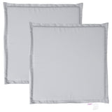 Vidaxx Gartensitzkissen 2 Stück quadratisch 45x45x2 cm hellgrau
