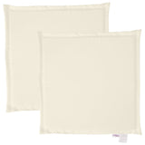 VidaXL Gartensitzkissen 2 Stück quadratisch 45x45x2 cm cremefarben