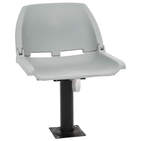 Vidaxx 2-teiliges Bootsstuhl-Set klappbar 48x51x41 cm grau