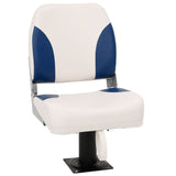 Vidaxl 4-piece boat seat set Foldable 41x36x48 cm blue and white