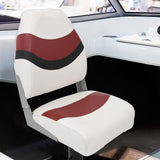 Vidaxx Bootsstühle 2 Stück klappbar mit hoher Rückenlehne 44x38x55 cm